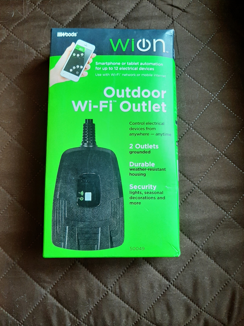 Woods Wion Outdoor Wi‑Fi Outlet